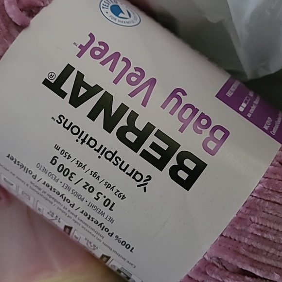 Bernat Baby Velvet Caron Simply Soft Ombre yarn lot of Two New never used Soft ! - Picture 5 of 8